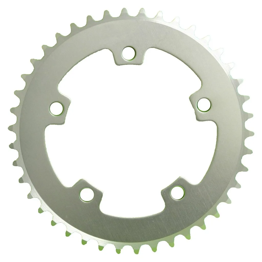 Plateau BMX 42T Alu Stack-1110 - Conception 5 Trous Légère et Ultra Résistante