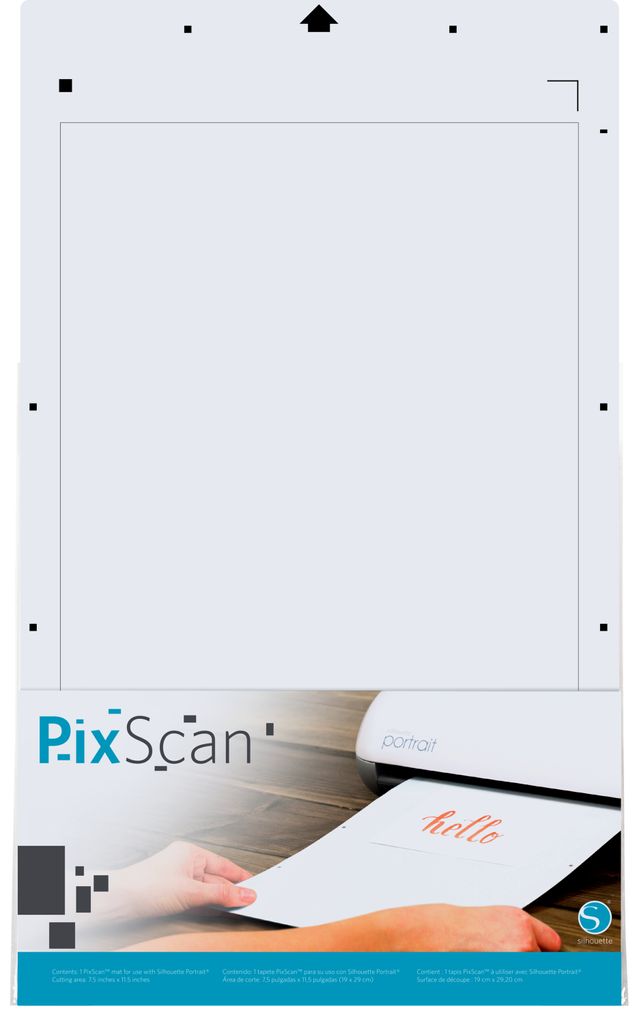Silhouette CUT-MAT-PIX8-3T, Weiß
