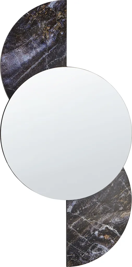 Miroir mural moderne violet argenté 50x100 cm pour décorer un mur vide