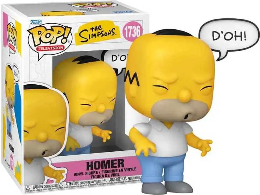 Funko Pop! Homer Simpson Premium - Figurine Détail Authentique 10cm