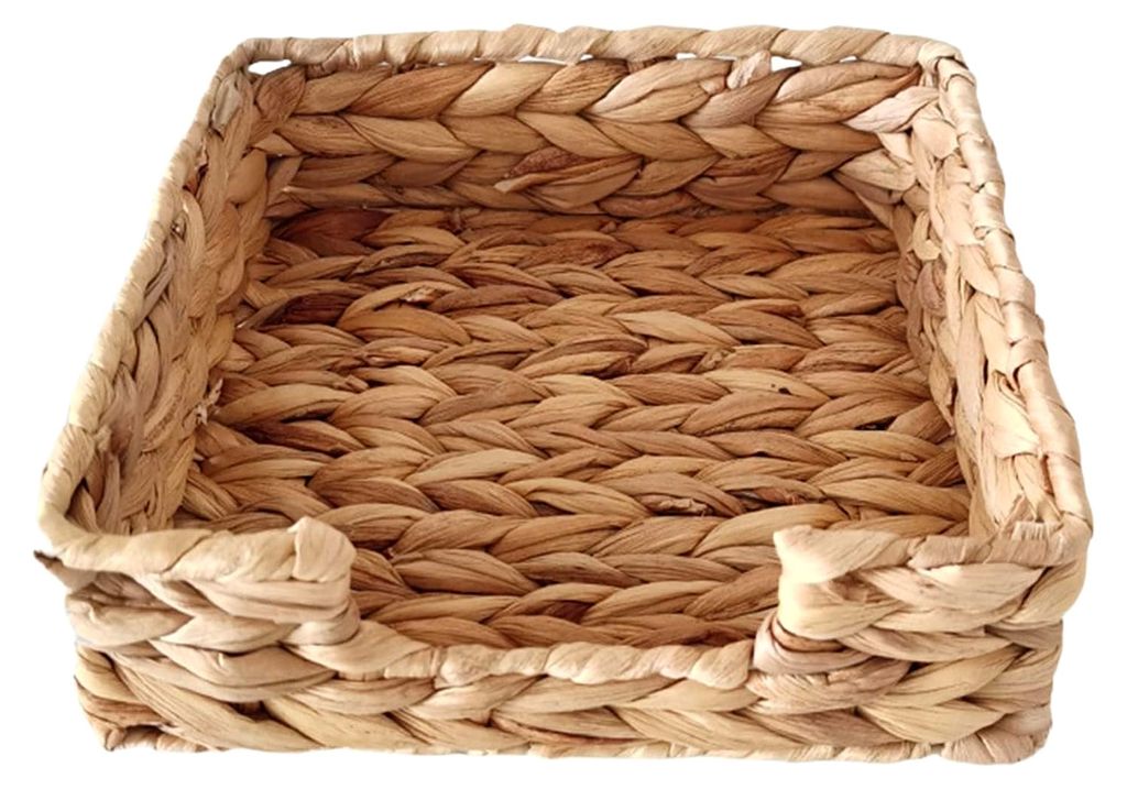 Seegras-Körbe Gewebte Organizer - Aufbewahrungskörbe aus Korbgeflecht für Badezimmer, Kinderzimmer & Wäsche, Handgeflochtener Regalkorb aus Nat...