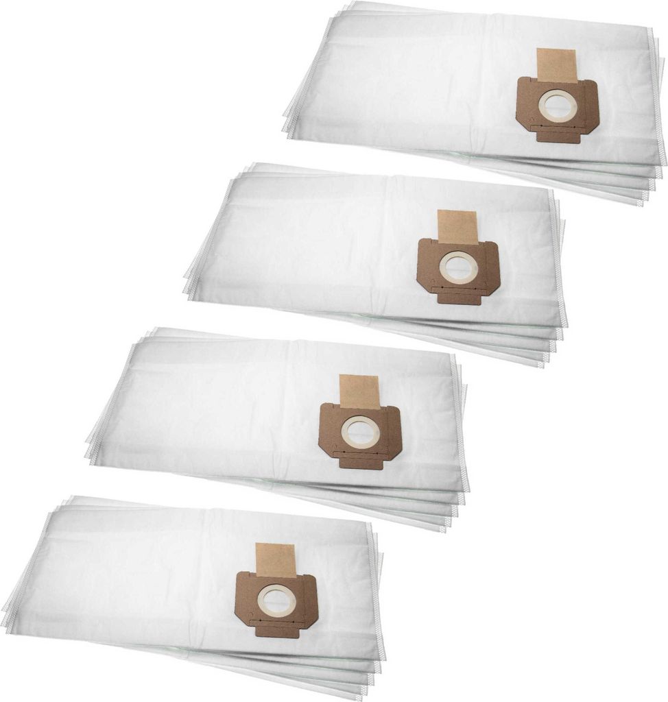 vhbw 20x Staubbeutel Ersatz für Nilfisk Alto 302000449, 302004000 für Staubsauger - 34,8cm x 29,4cm Weiß