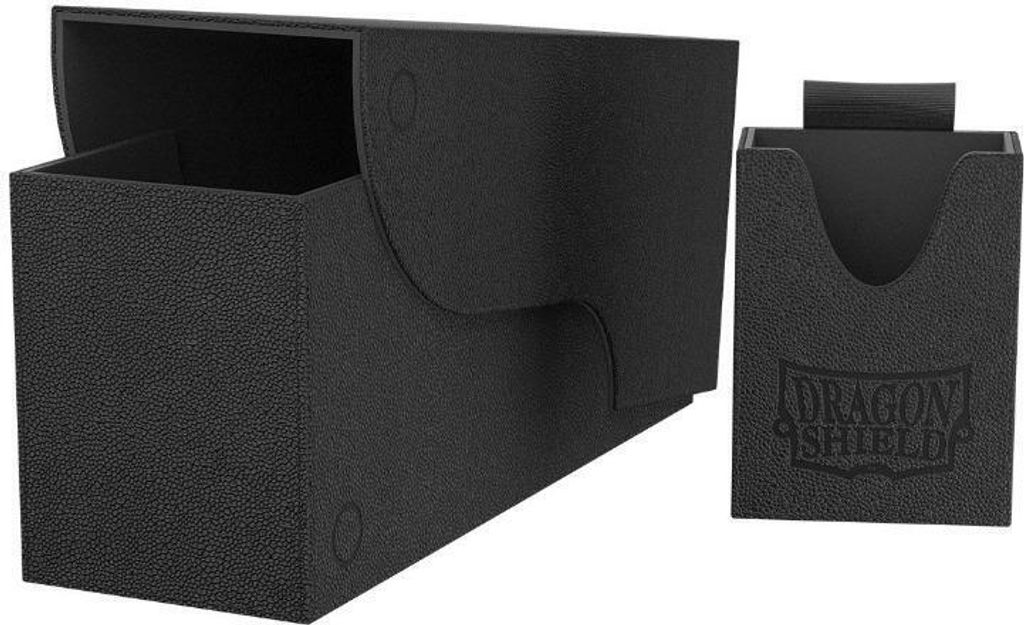 Dragon Shield - Nest 300+ Deck Box - Arcane Tinmen - Black/Black