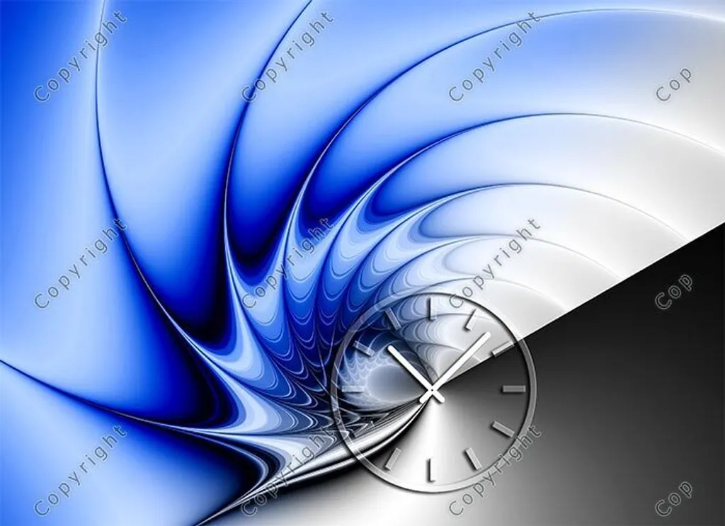 Orologio Parete Alluminio Dixtime 4261 | 35x50cm Silenzioso Professionale