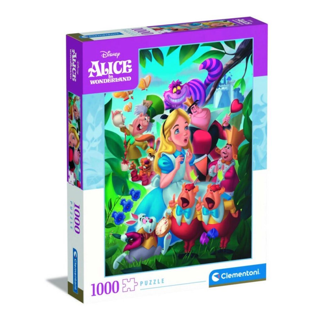 Clementoni Puzzle 1000El Alica v krajine | Kaufland.sk