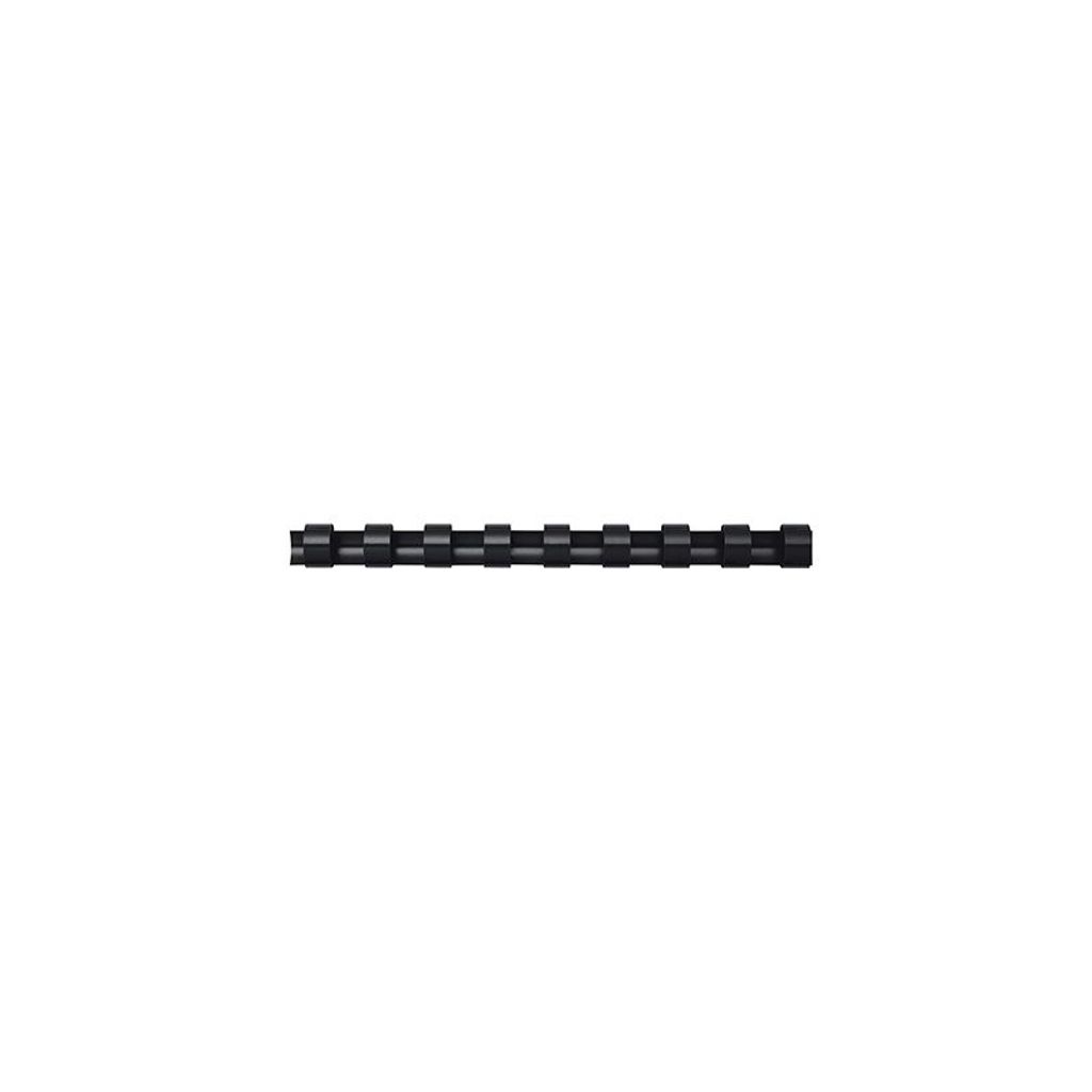 Fellowes 5330702, Schwarz, 40 Blätter, PVC, A4, 8 mm, 8 mm Produktbild 