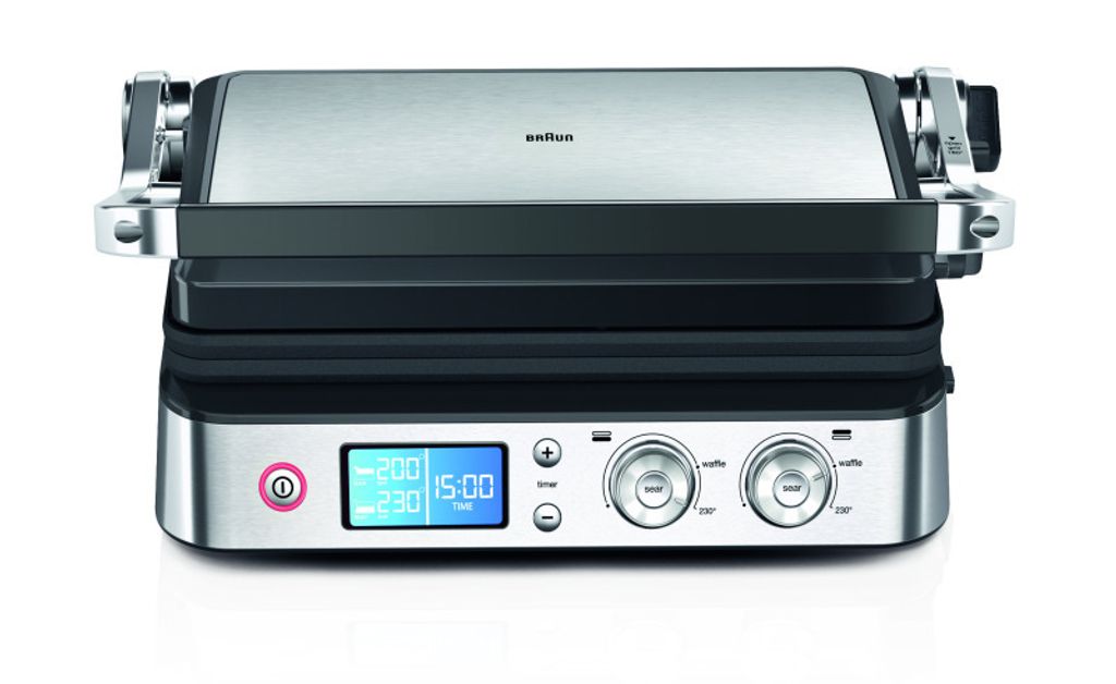 Braun CG 9040, Schwarz, Edelstahl, Rechteckig, Tasten, Produktbild 