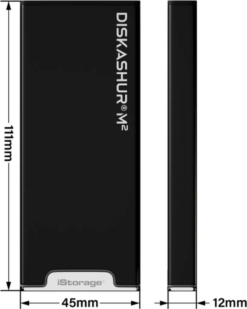 Stockage SSD 240 Go pour Télétravail et Voyages diskAshur M2 Sécurisé - 4