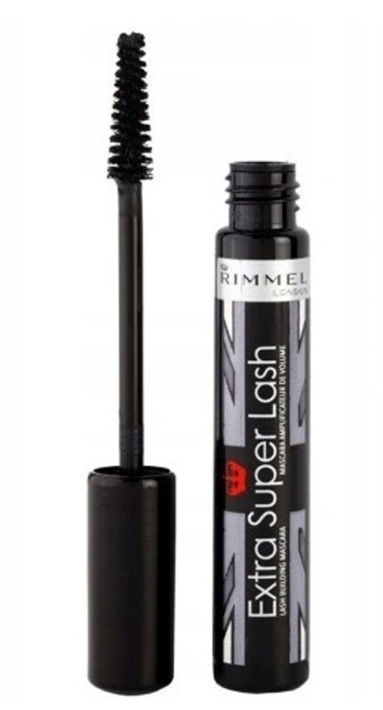 Rimmel Extra Super Lash, Čierna, Black, Zväčšenie objemu, 8 Obrázok produktu 