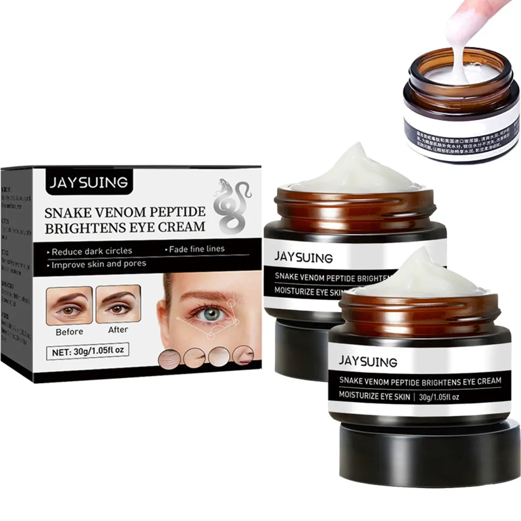 2 Stück Augencreme Snake Venom Peptide