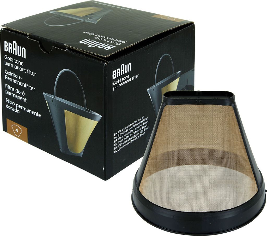 Braun AX13210002 BRSC002 Dauerfilter GR4 für Kaffeemaschinen