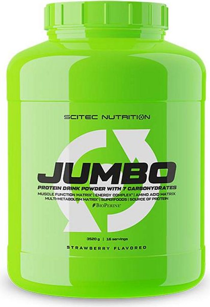 Scitec Nutrition Jumbo 3520 g strawberry