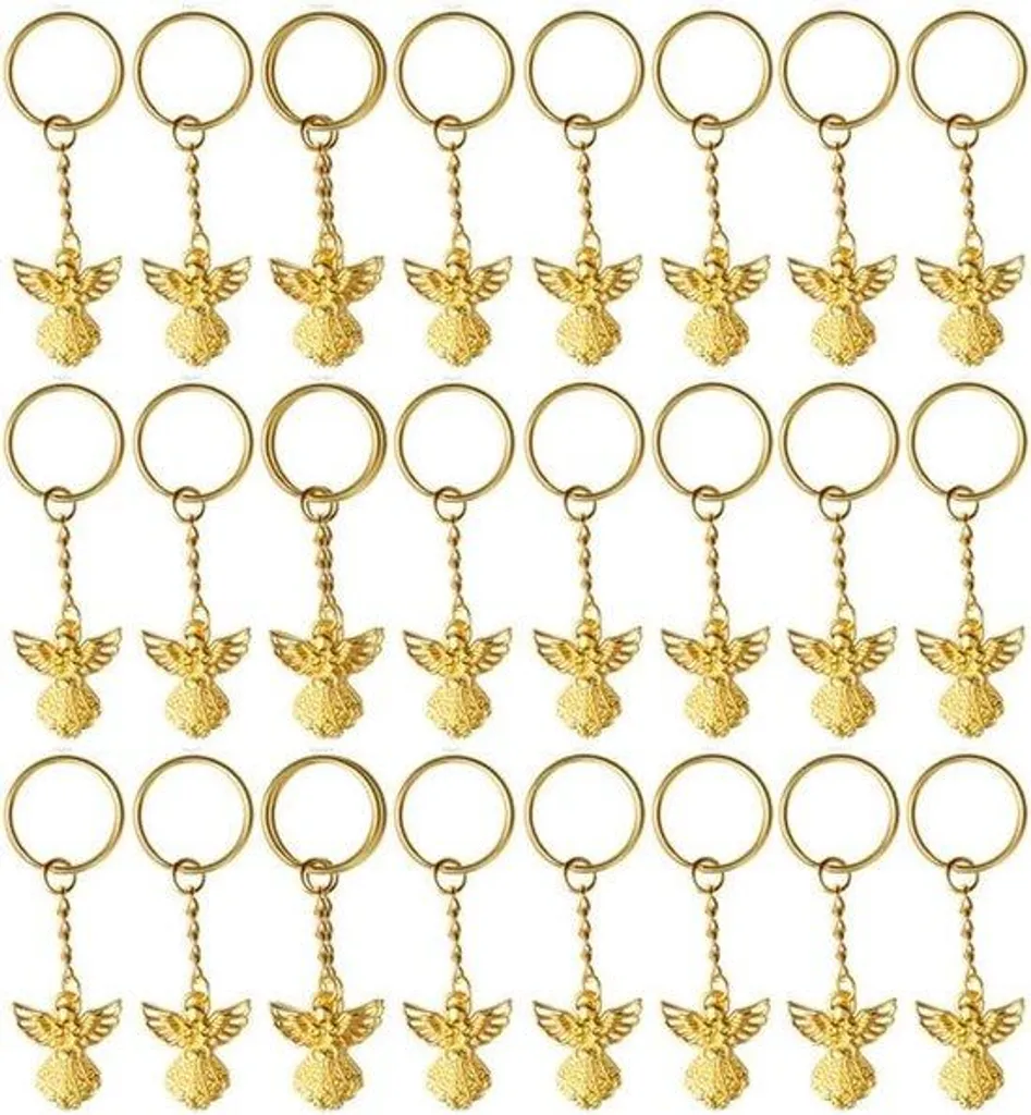 Cadeaux Invités Originaux : 50 Pendentifs Anges Dorés pour vos Fêtes DIY