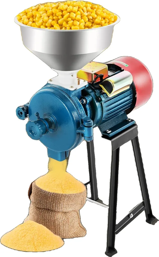 Moulin à céréales électrique 2200W 1400 tr/min avec prise secteur EU