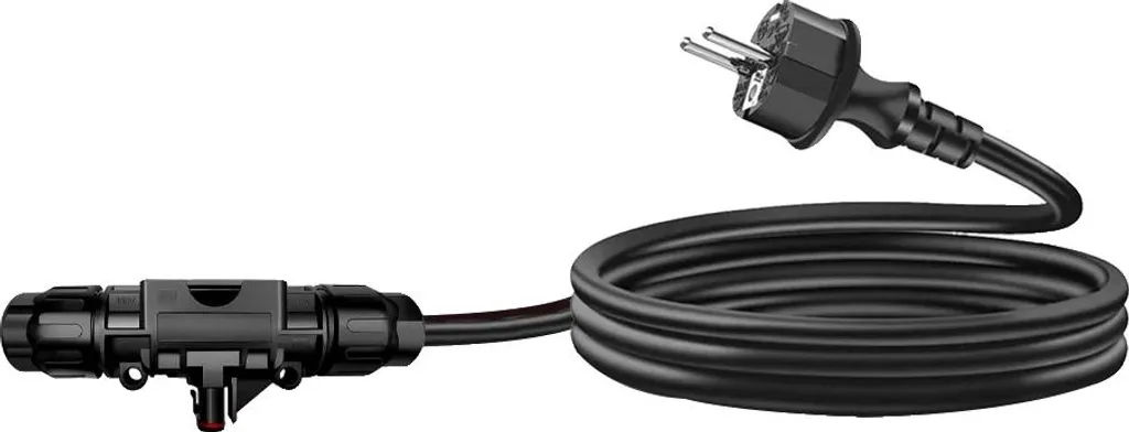 Câble de Connexion T40 1.5M pour Installation Solaire et Extérieur IP67