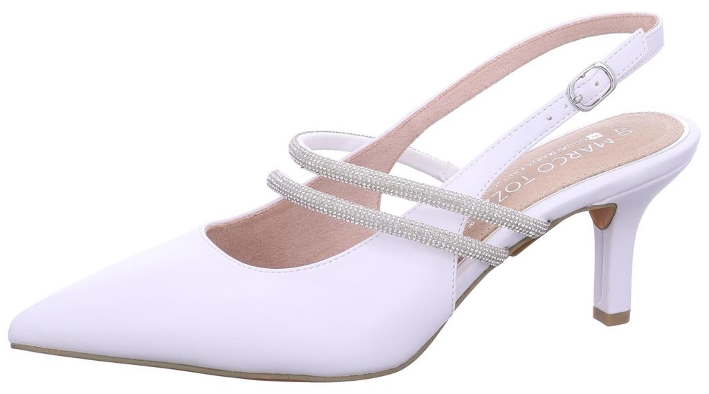 Marco Tozzi Sling Sandalette  Weiß Produktbild 