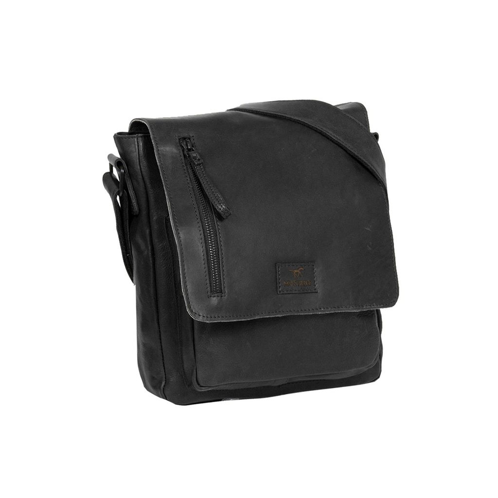 MUSTANG Leder Umhängetasche San Marino Crossbody Bag Black Produktbild 