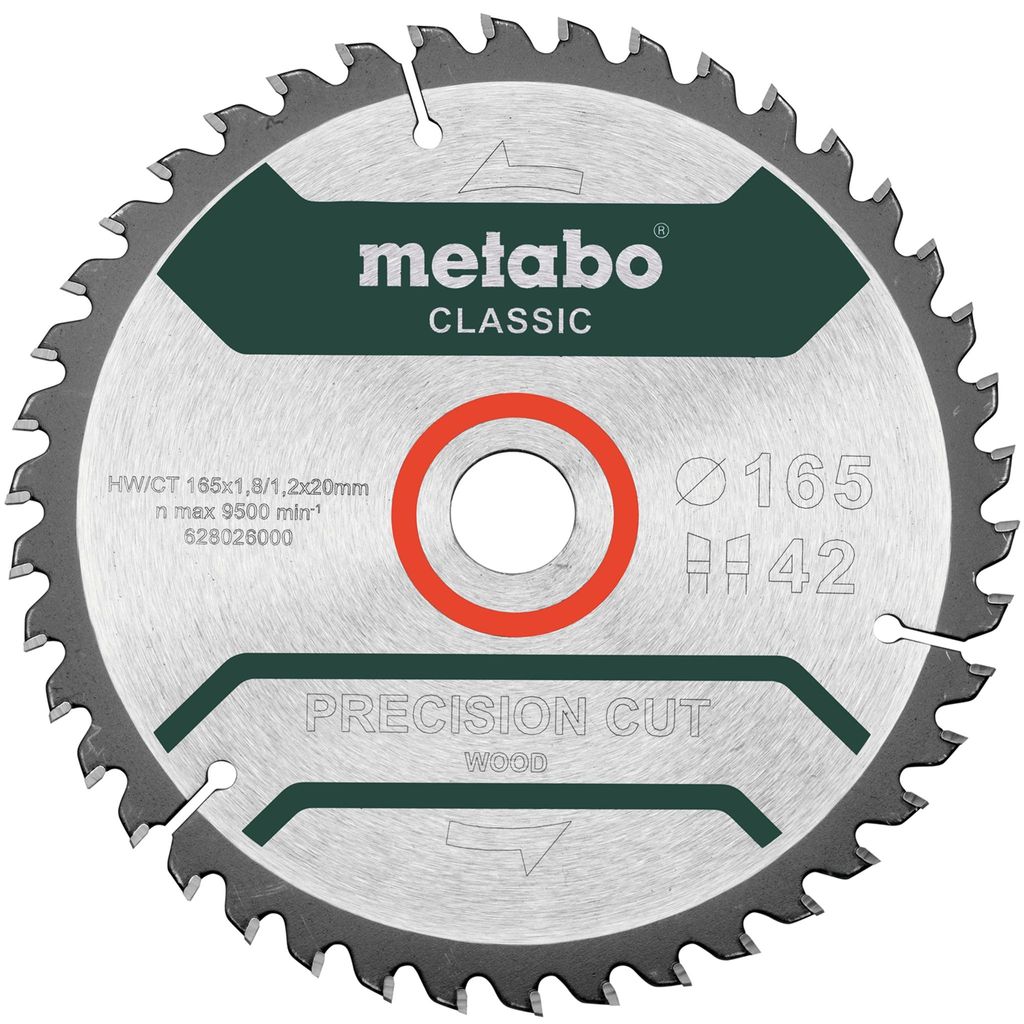 Metabo 628026000, Hochgeschwindigkeitsstahl (HSS), Holz, Produktbild 