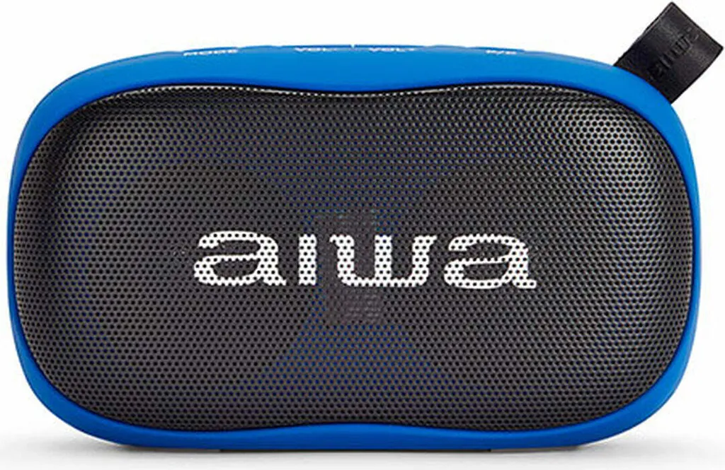 Aiwa BS-110BL Altoparlante Portatile Bluetooth 5W Stereo Blu Nero