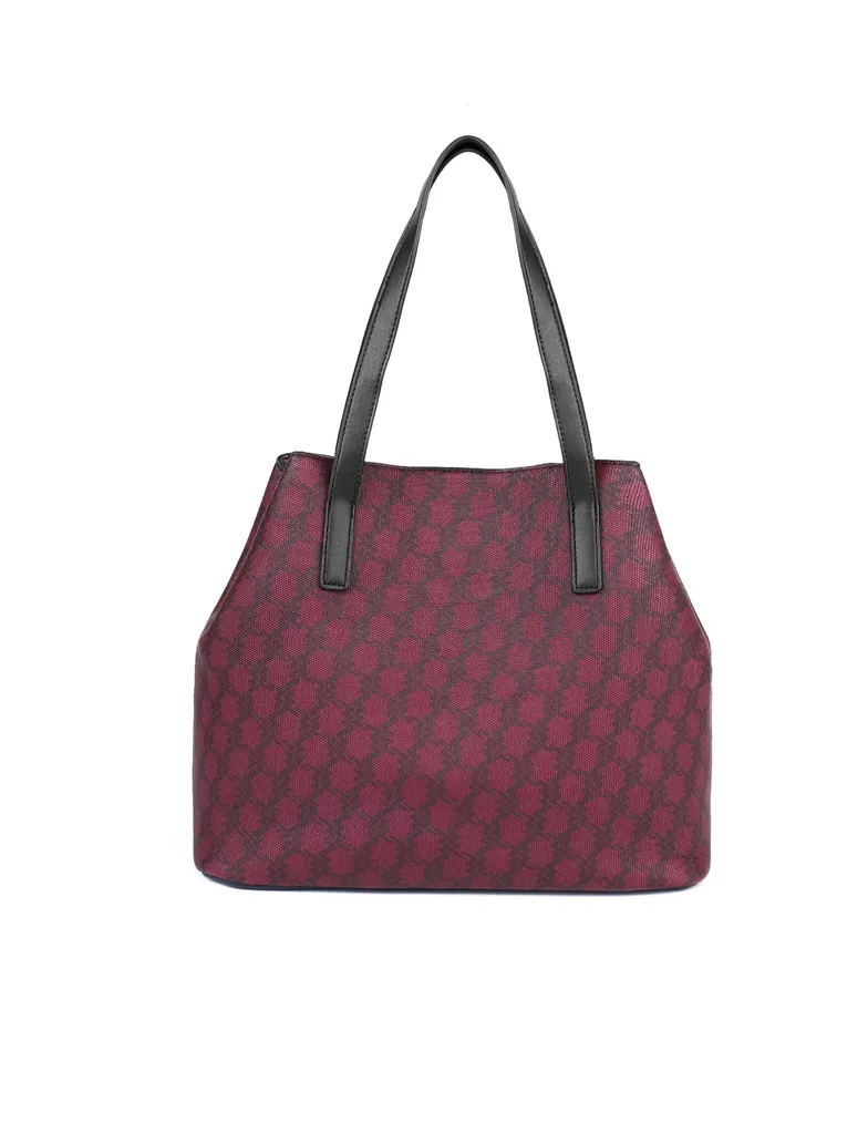 Sac à main Vuch Roselda MN Roxan bordeaux avec finitions premium