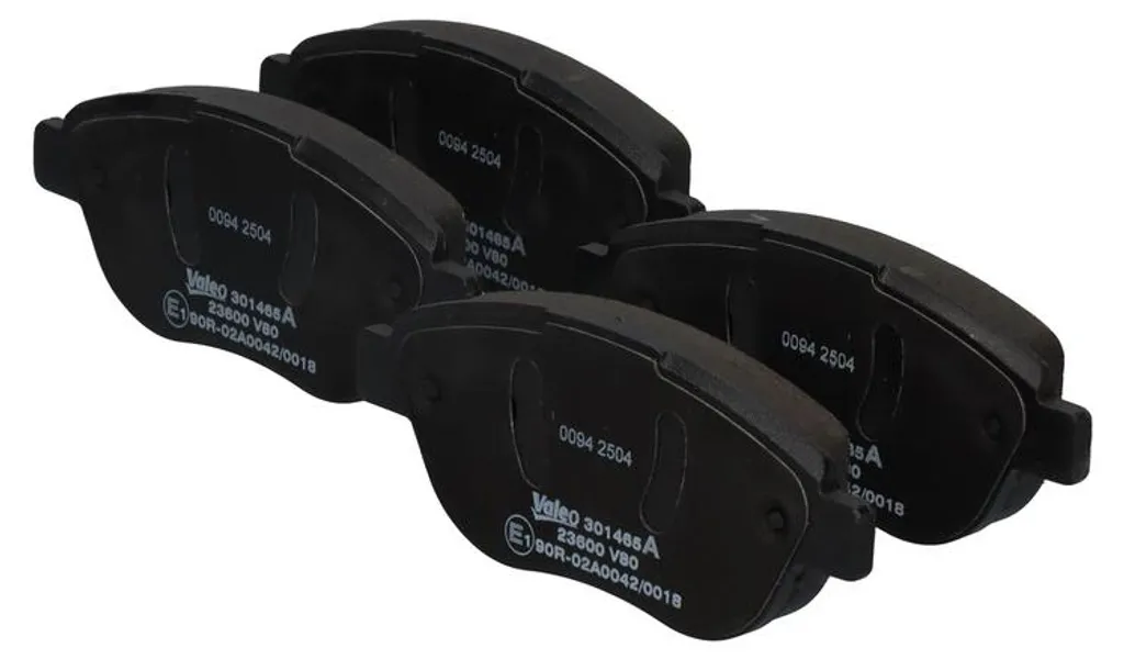 Plaquettes de frein avant VALEO 18,2 mm pour CITROËN C4 - Qualité OE