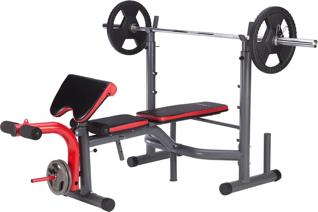 Banc de musculation complet LS7206 avec leg extension et support HMS - 6