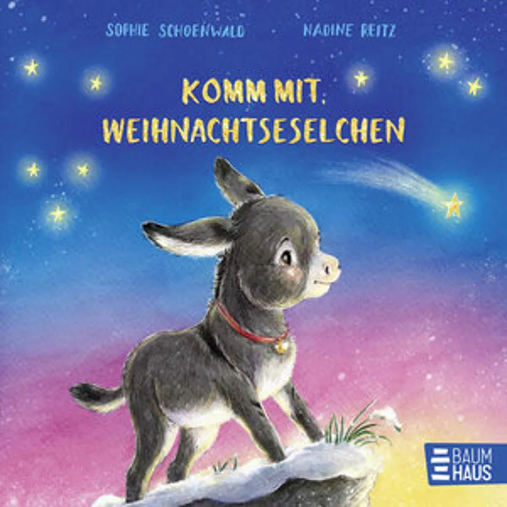 Livre Komm mit Weihnachtseselchen : album de Noël illustré pour enfants