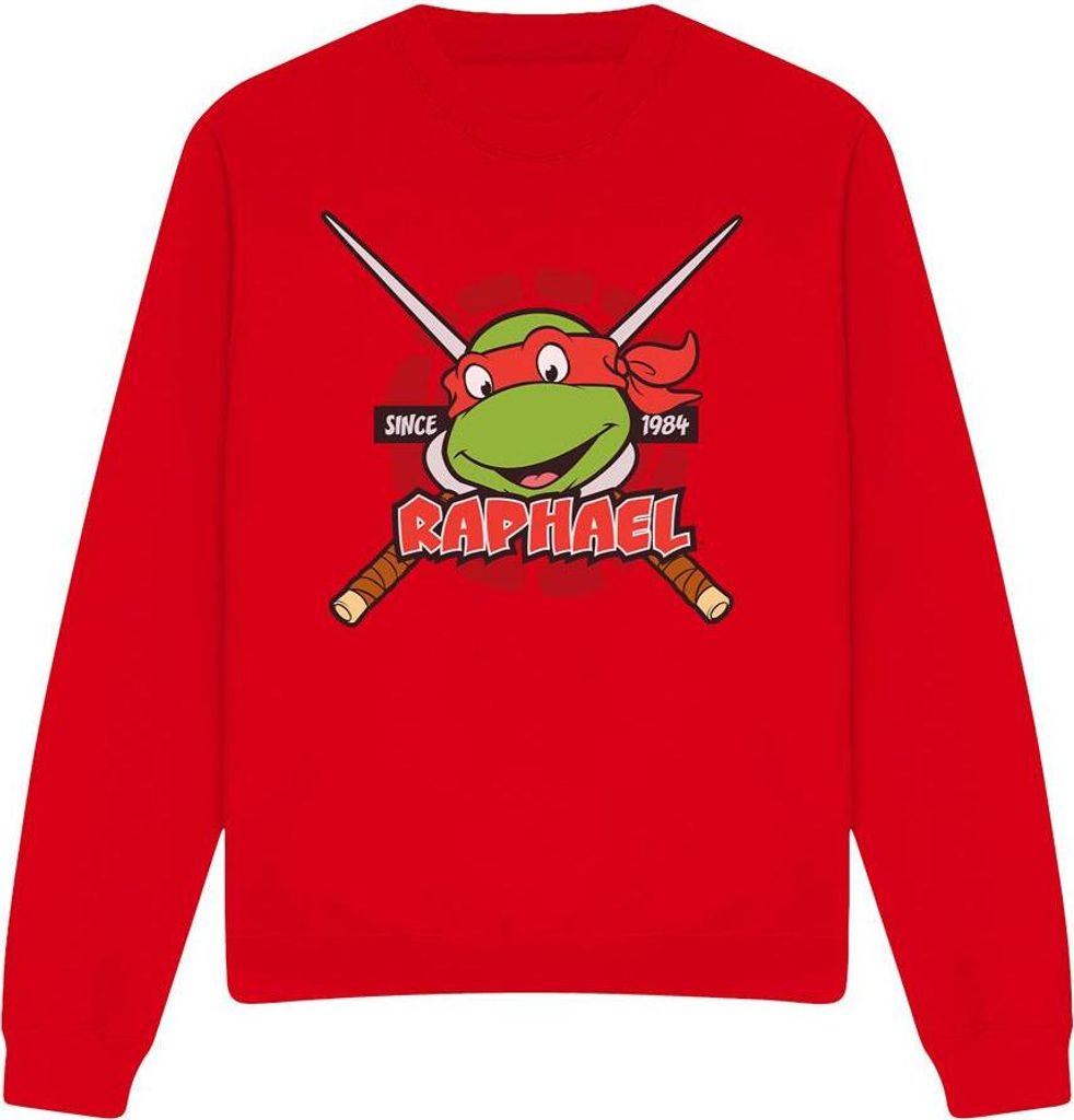 Teenage Mutant Ninja Turtles - "Since 1984" Sweatshirt für Herren/Damen Uni TV12819 (M) (Rot)