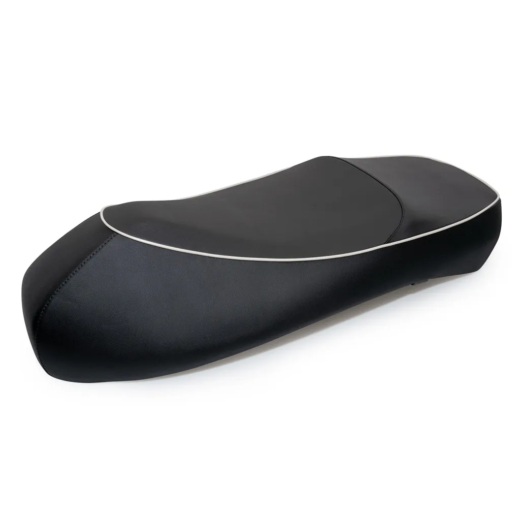 Rénovation Selle Vespa GTS : Banc Noir et Bourrelet Blanc 65533000EI
