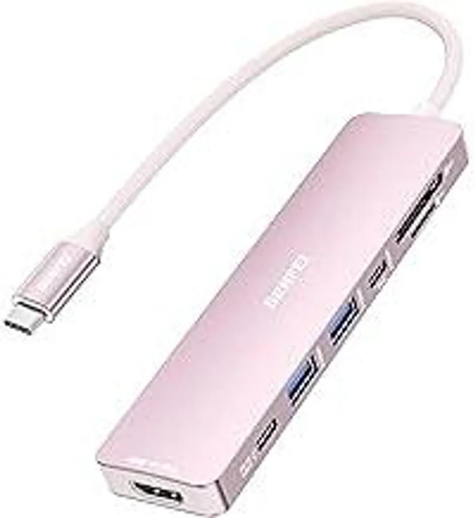 Miglior Hub USB-C per iPhone 15 Pro e MacBook: BENFEI 7-in-1