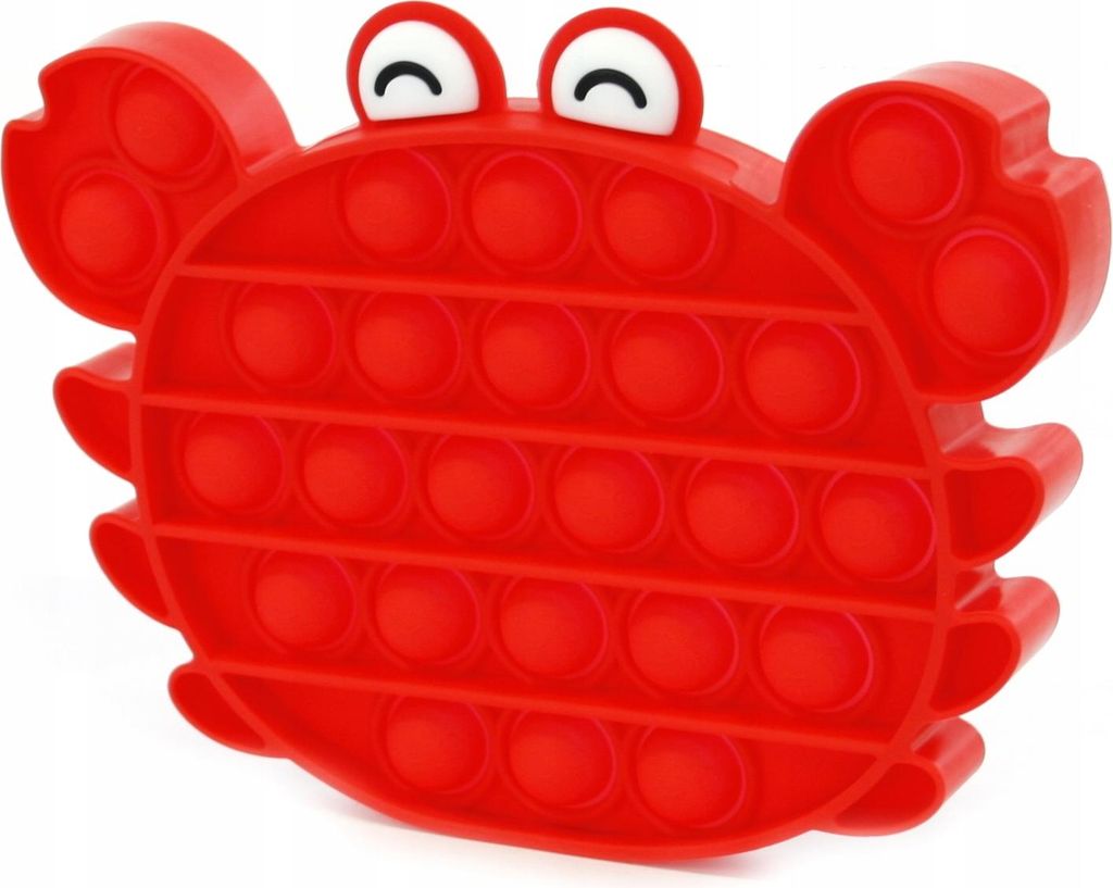 Push Pop It Krabbe Fidget Toy Antistress Spielzeug Silikon Produktbild 