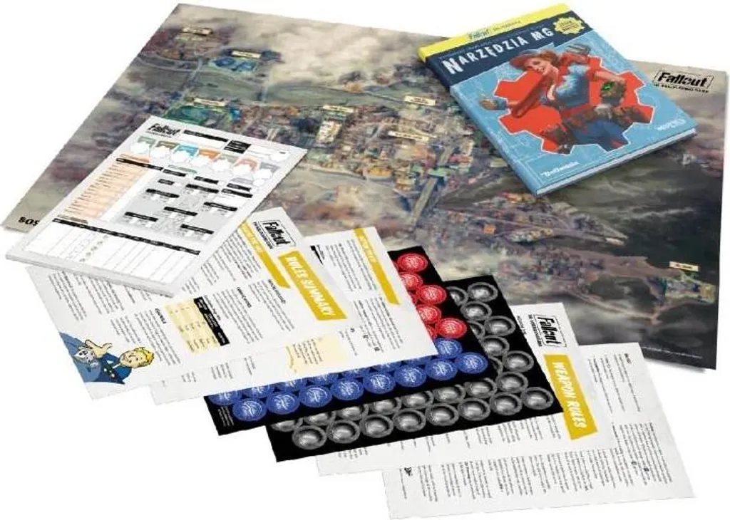 Accessoires de Jeu de Rôle Fallout - Pack du Maître de Jeu complet 2024