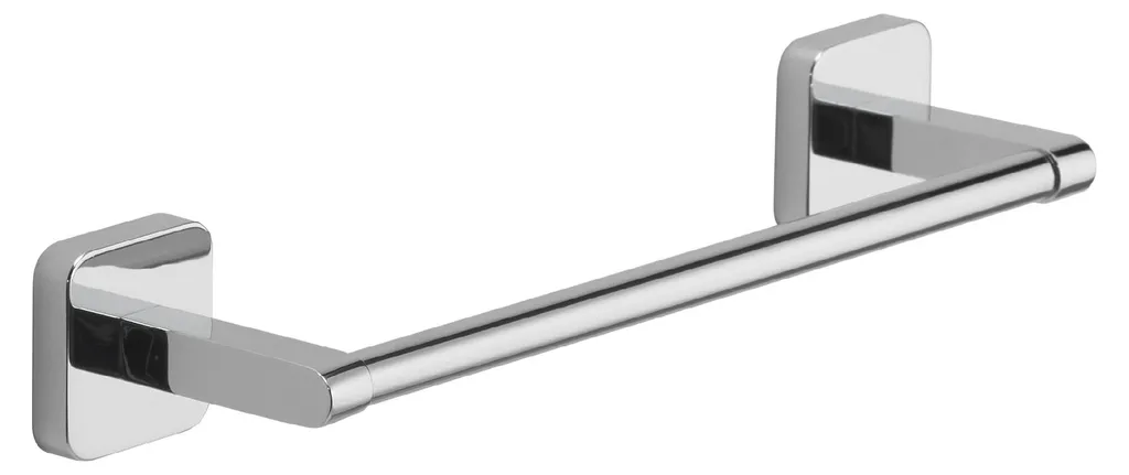 Porte-serviettes 30 cm Tonga chromé - Barre de salle de bain murale
