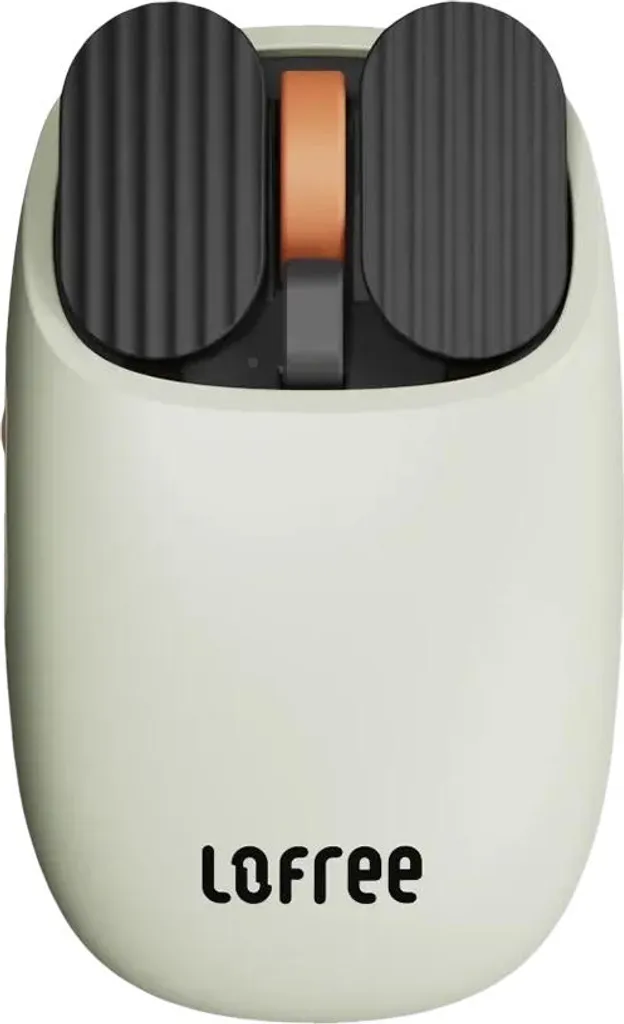 Souris Optique Sans Fil Design Rétro Lofree Olive pour PC et Tablette