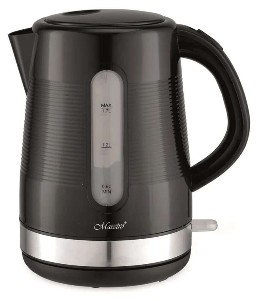 Bouilloire électrique 1,7L pour Thé et Café - Maestro MR-035 Noir Mat