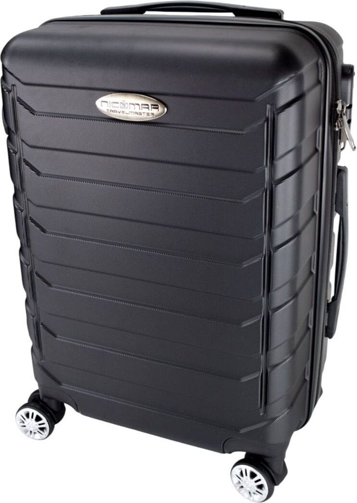 Hartschalenkoffer Kunststoff Reisekoffer Trolley mit Rollen Produktbild 