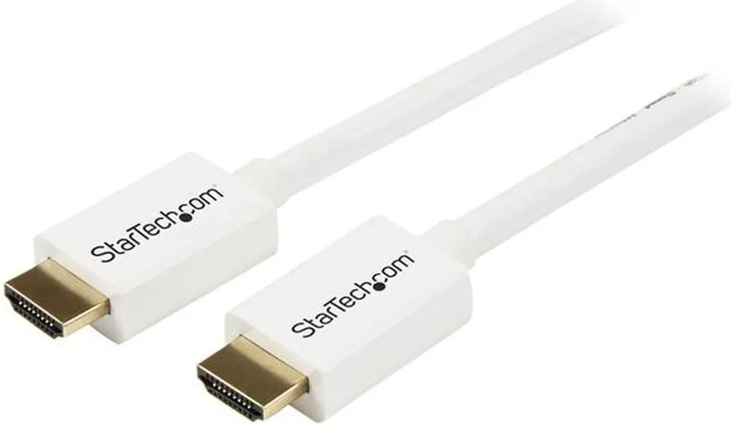 Cavo HDMI 5m StarTech Bianco CL3: Installazione a Scomparsa 4K