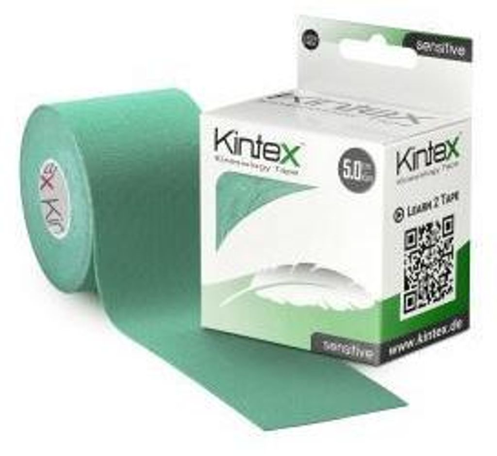 Kintex Kinesiology Tape sensitive 5 cmx5 m verde 1 pz Immagine del prodotto 