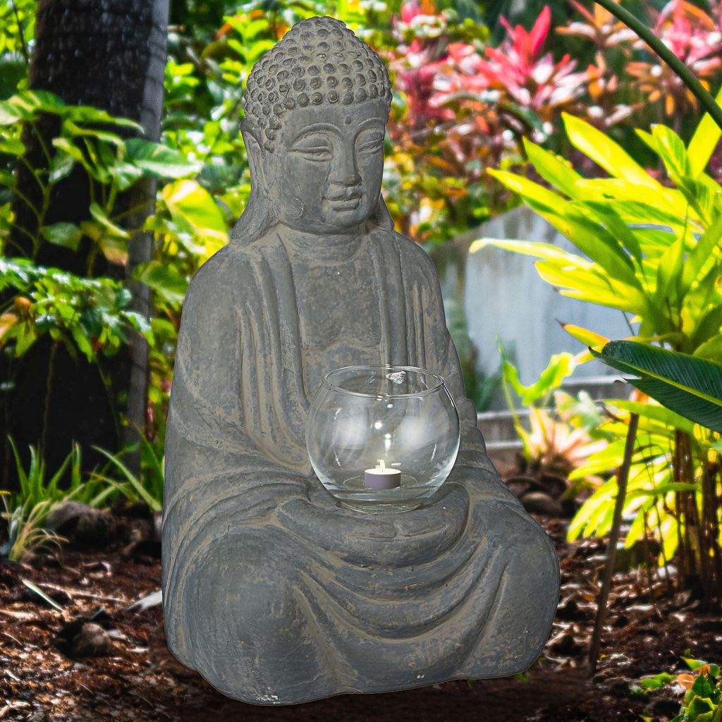 Buddha Teelicht   Buddha Feng Shui Meditation Harmonie 