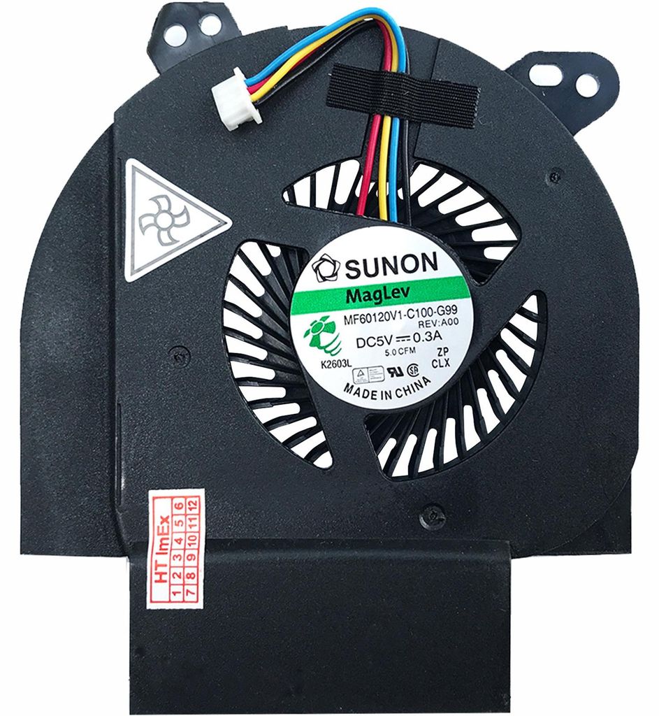 CPU Lüfter Kühler 4-Pin stecker FAN cooler für Dell Latitude E6520 Notebook