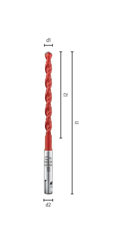 Set Multicut Alpen 4 pièces pour finir vos perçages difficiles net