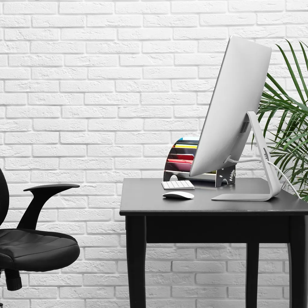Organiseur de bureau vertical avec 6 compartiments à documents A4 - 5