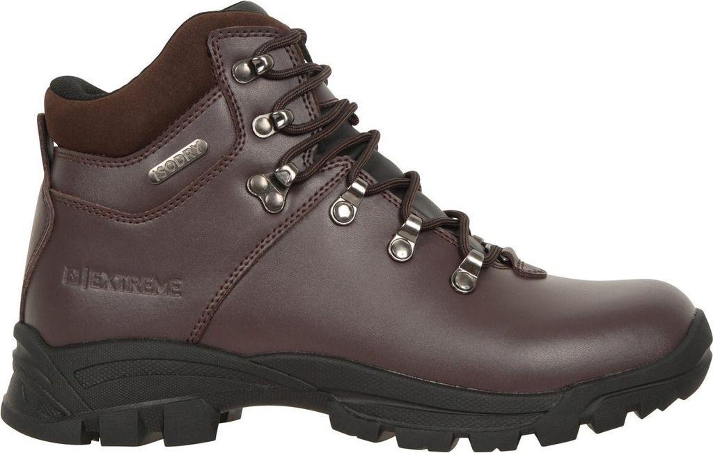 Mountain Warehouse - Damen Wanderstiefel "Latitude II Extreme", Leder MW2369 (41,5 EU) (Dunkelbraun)