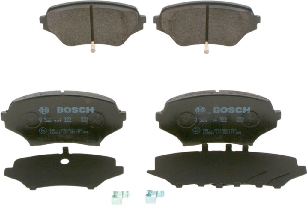 BOSCH Bremsbeläge Satz Vorne für MAZDA MX-5 III (NC) 0 986 494 322