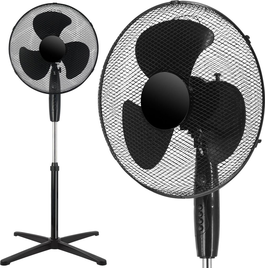 Ventilateur sur pied KOUD noir Image du produit 