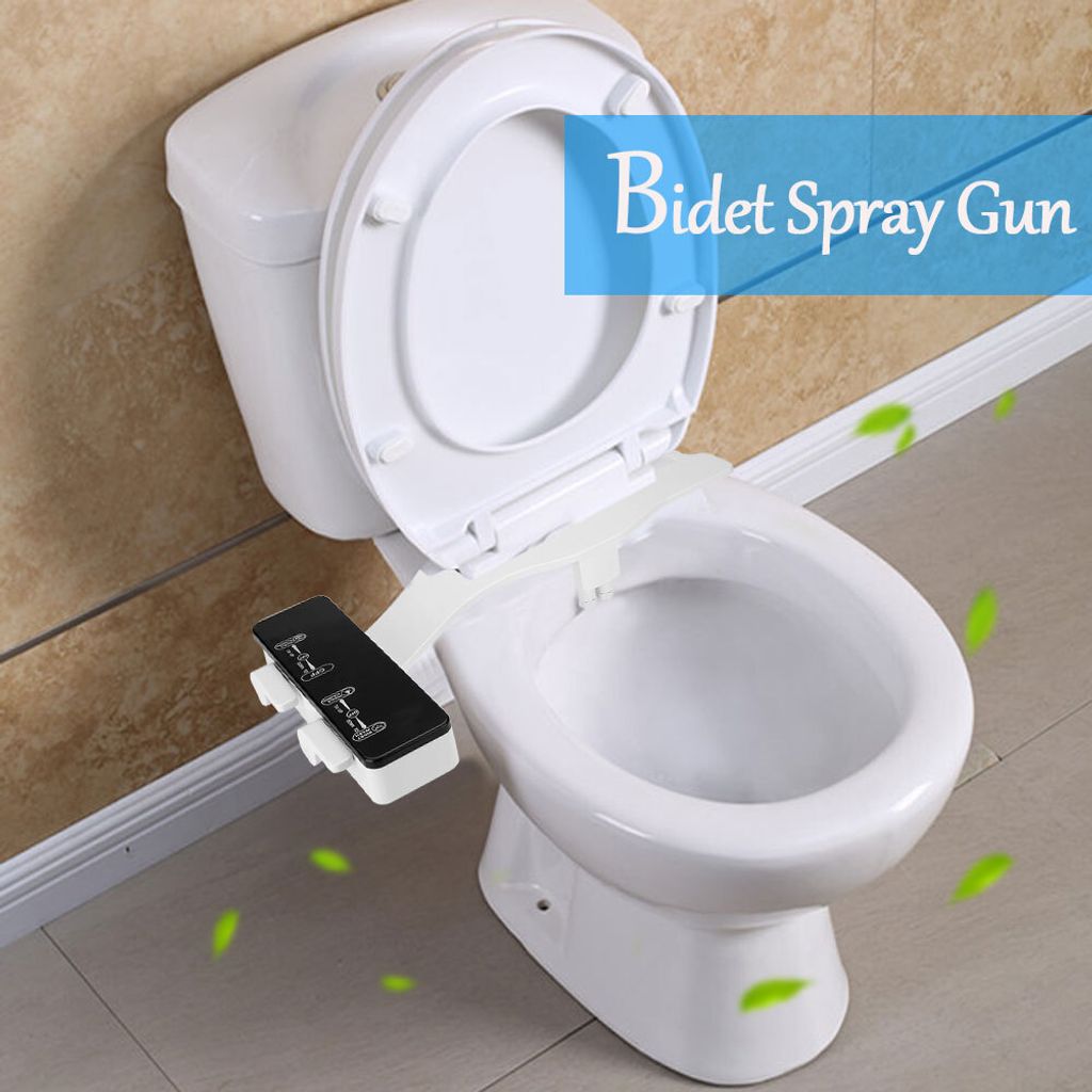 1pc Badezimmer Toilette Einstellbare Bidet Sprayer Dusche Reinigung Hygienische T-Anschluss G3/8