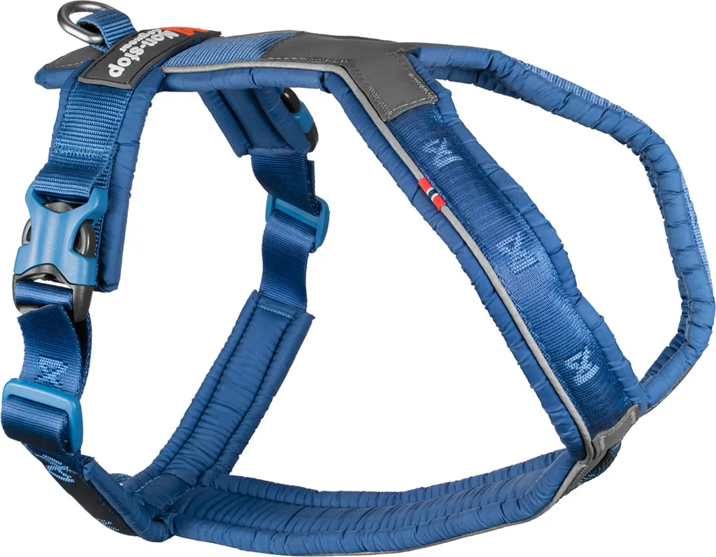 Non-stop Dogwear Line Harness 5.0 Blu - Pettorina Ergonomica Cani