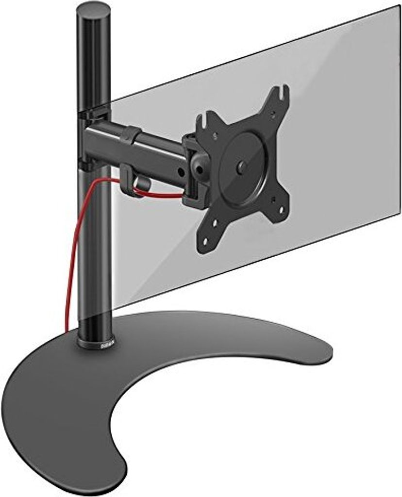 Duronic DM25D1 Monitor-Standfuß / Monitor-Erhöhung / Monitorhalterung / Tischständer für einen LCD und LED Bildschirm oder ein Fernsehgerät