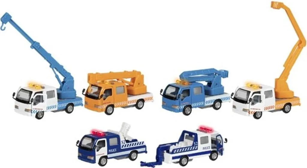 Voiture de dépannage Goki incassable en bois - Le jouet durable 1:35