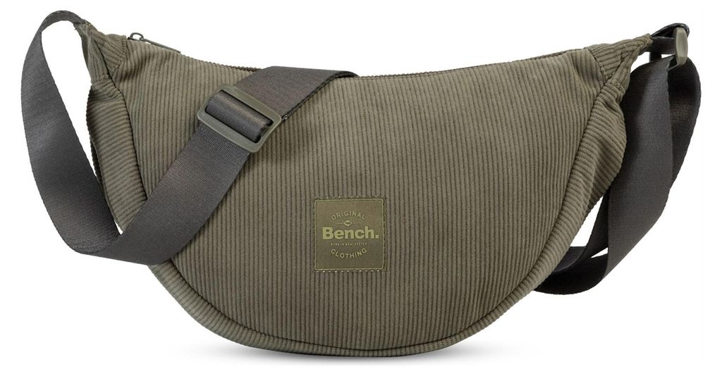 Bench. Umhängetasche Cord Crossbody Bag Olive Green Produktbild 